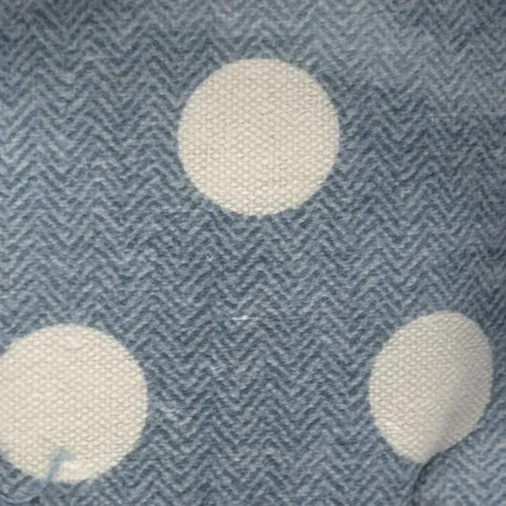 Steel Mill‎ & Co Storage Bin Set of 3 Blue Polka Dot